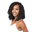 Janet Collection Crochet Braids Nala Tress 3X Butterfly Locs 3Pcs (101214) (1-pack, 1B)