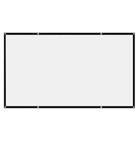 Pantalla de proyector simple 16:9 120 pulgadas miniatura 1