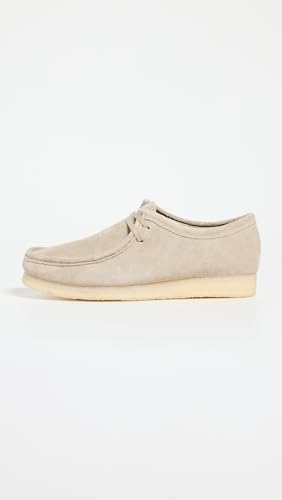 Clarks Men's Wallabee Oxford, Pale Grey Suede, 10.5 | Image 4