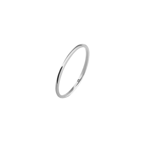 Bague en or blanc et diamants naturels à porter au quotidien pour femme
