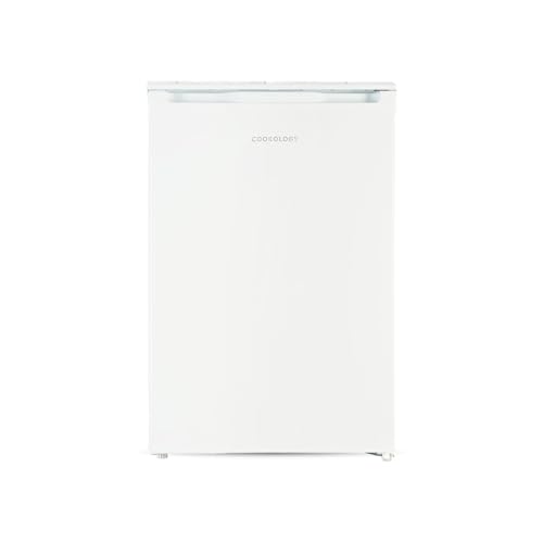Cookology UCFR130WH under counter Freestanding Fridge in White - 130 Litre Capacity - Adjustable Temperature Control & Legs - Reversible Door