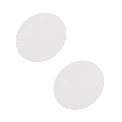 Zerodeko 6packs Qualitative Filter Discs Round Industrial Filter Paper for Laboratory Use for Oil Testing and Chemistry Applications