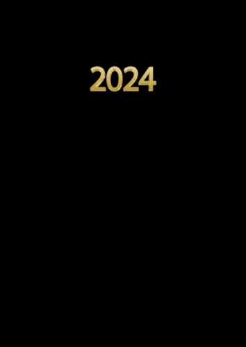 Agenda 2024 Journalier: Planificateur Journalier Grand Format A4 | 1 Page Par Jour Avec Heure ( Janvier 2024 / Décembre 2024 ) | Français