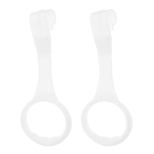 HAMPPLIES 2 pezzi Anelli da Trazione per Lettino e Recinzione Bimbo Leggeri e Portatili per Esercizi di Piedi e Gioco Facili da Pulire e Smontabili Accessori Cameretta Ragazzo Ragazza