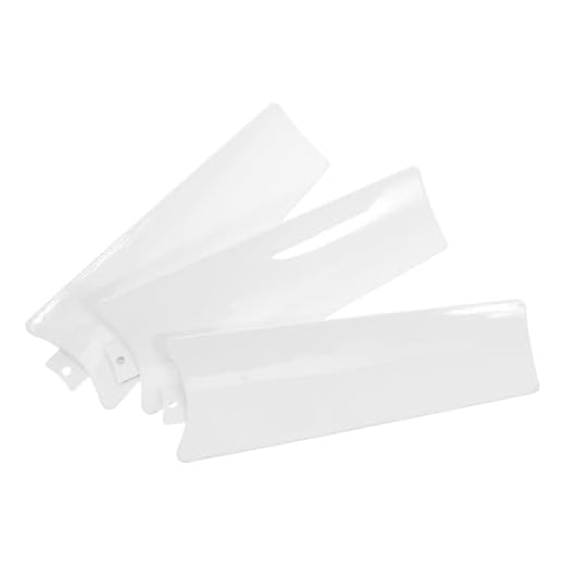 SHINEOFI 3 Piezas Aspas De Plástico Para Ventilador Repuesto De Aspas Para Ventilador De Techo De Mesa De Uso Doméstico