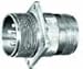 Amphenol Industrial Circular Connector, Receptacle, Size 18, 8 Position, Wall - MS3100A18-8S