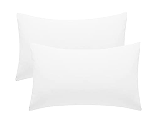 Pillow Cases 2 Pack, White, Standard