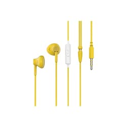 Pantone™ - Auricolari con Filo - Jack da 3,5mm - 1,2 Metri - Giallo