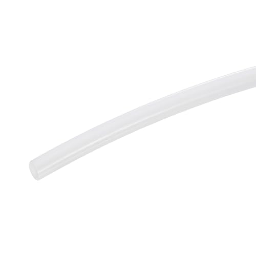 sourcing map 16.4ft PTFE Tubing Hose 2.5mm ID x 2.9mm OD Translucent