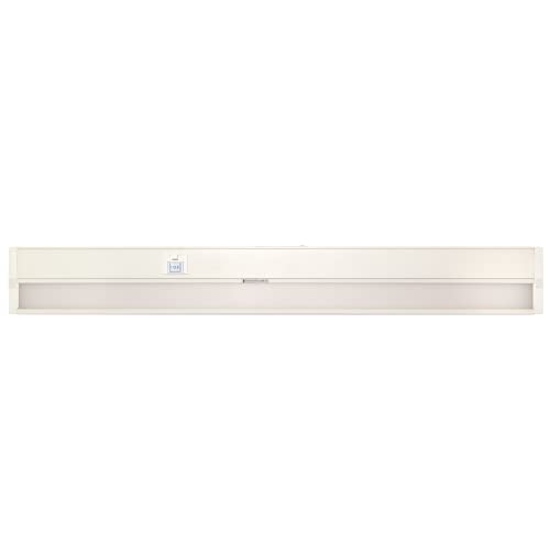 Satco 63/504 CounterQUICK Under-Cabinet LED Light, CCT Selectable 3000K/4000K/5000K, 28 Inches