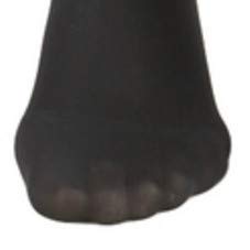 Truform Short Length 20-30 mmHg Compression Stockings for Men and Women, Reduced Length, Closed Toe, Black, Large - Image 10