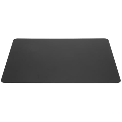 Tapis de souris noir CLISPEED double face rigide et confortable pour bureau