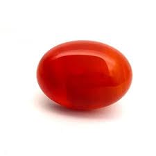Agate rouge Sulemani cadeau idéal gemme naturelle de 4,50 carats pour bague