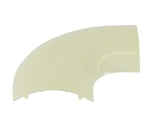 TRUSCO(トラスコ) 配線カバーコネクターフタ Uタイプ 幅50 ホワイト TRD50U-W