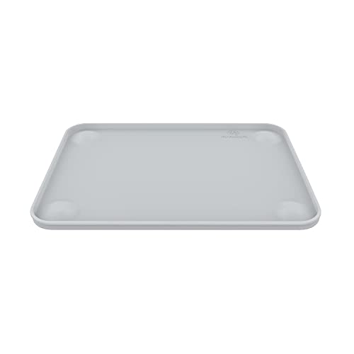 Generic Dr. Betty’s - Food Grade Silicone Placemat / Play Mat With Super Suction And Raised Edges To Contain Messes For Babies + Toddlers + Kids | Non-Slip, Dishwasher Safe (Gray) #TOP1
