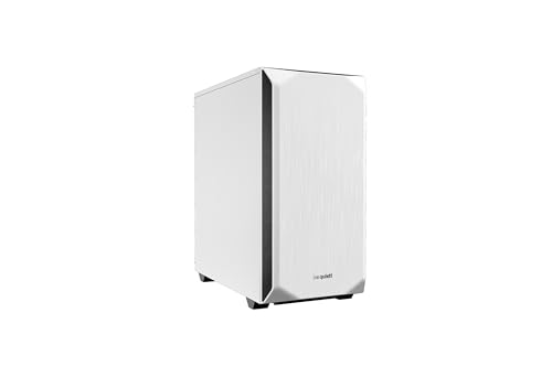 be quiet! Pure Base 500 ATX Midi Tower PC Case | Two Pre-Installed Silent Wings 2 Fans| White | BG035