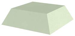 X-Ray Sponge Positioner - Square - 6" x 6" x 2" Coated, USA Made