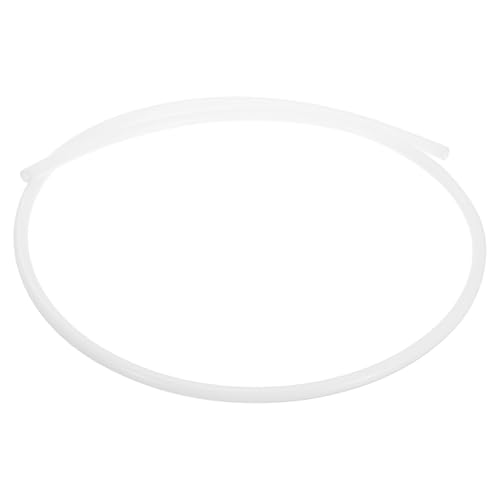sourcing map 1M/3.3ft PTFE Tube,6mm IDx8mm OD PTFE Tubing,White