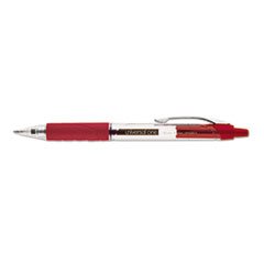 Bolígrafos gel retractil UNV39914 tinta roja pack 6