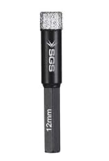 Hex 12 MM Mermer ve Granit Delme Panç, Elmaslı Karot Matkap Ucu, Seramik, SGS2759