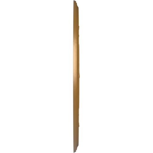 Image of Ekena Millwork CMP19BACGH Baltimore Thermoformed PVC Ceiling Medallion (Fits Canopies up to 7 3 /4 inch), 19 inchOD x 3 1 /2 inchID x 1 inchP, Metallic Gold Rush
