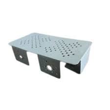 R&D Advance Metal Chassis For Robots White Evergreen Chassis For Robotics Diy Competition(Pack Of 1) 1