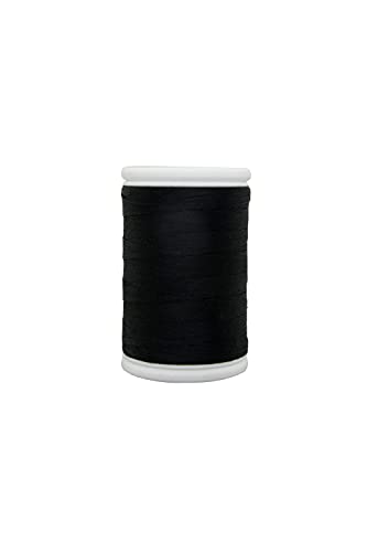 DMC - Corded Sewing Thread - 50-100% Cotton - Durable - Flexible to Use - 300 m Reel - Black and White, Größe - Image 2