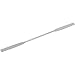 Cole-Parmer Essentials Spatula Double End Straight, Stainless Steel, 255mm; 3/PK