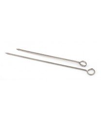 Royal Industries Oval Skewers, Stainless Steel, 8
