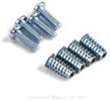 Marson Wheel Chock Mounting Removable Hardware Kit Wood Floor, 4 Pack