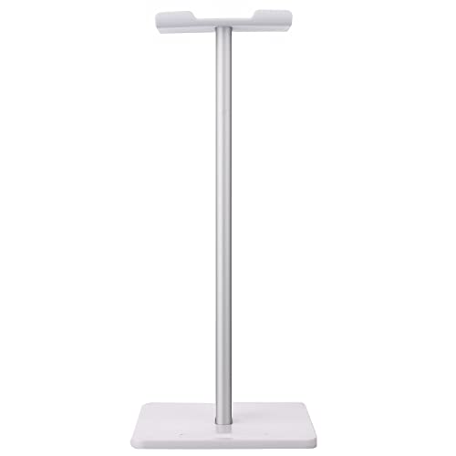 Soporte Auriculares Soporte Cascos Soporte De Aluminio Para Auriculares, Colgador De Auriculares, Soporte De Exhibición De Escritorio Para Auriculares, Soporte De Suspensión Accesorios Gaming(White)