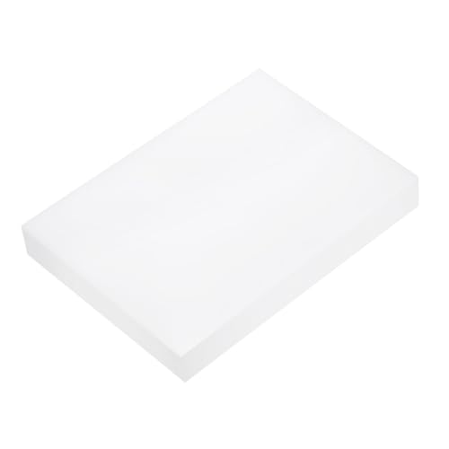 Image of DMiotech 6 x 8 x 3 /4 Inch Plastic UHMW Sheets, Ultra High Molecular Weight Polyethylene, Opaque White Polyethylene Board for Automotive, Chemical, Manufacturing, DIY Home Kitchen