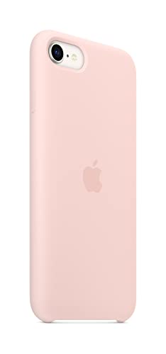 Image of Apple iPhone SE Silicone Case - Chalk Pink