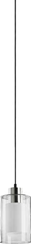 Get Cheap Price Quorum International 1-LT Pendant - Satin Nickel Clear And White - 882-65 Review Discount Quorum International 1-LT Pendant - Satin Nickel Clear And White - 882-65