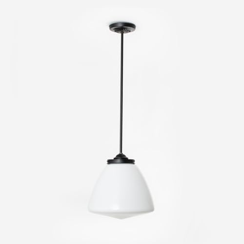 Lampe suspendue School Globe globe de lumière au charme d'antan