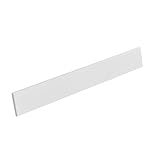 EQLOO 21 in. W x 4 in. H Sidesplash in Pure White, Quartz Side Splash for...