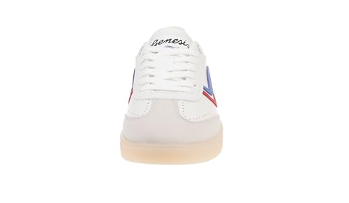 Genesis 1005282 G-Volley Sugar Corn - Damen Schuhe Sneaker - White-Red-Blue, Größe:44 EU