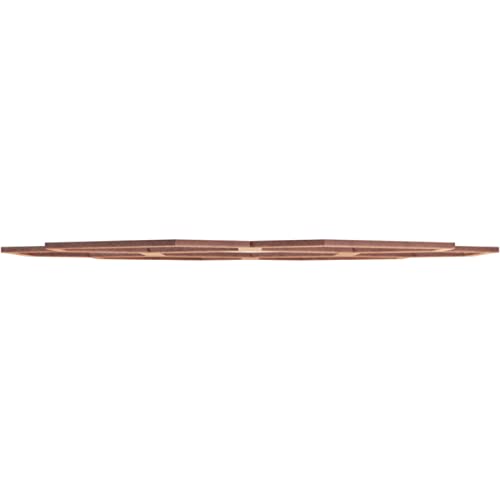 Image of Ekena Millwork 22 inchOD x 9 3 /8 inchID x 1 /4 inchT Florin Wood Fretwork Pierced Ceiling Medallion, Cherry