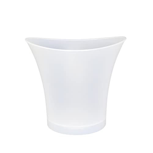 Saturey Cubiteras 5L 6 Colores DIRIGIÓ Cubo de Hielo Iluminación for champán Cerveza Bucket Holder Bares Discotecas Bares Noche Partido Vino Beber Cerveza Jugo Cubos Ice Bucket