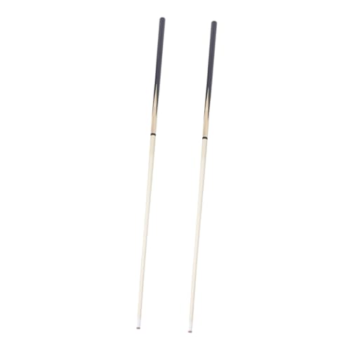BESPORTBLE 2 pcs tacos de billar estilo americano desmontables miniatura 1