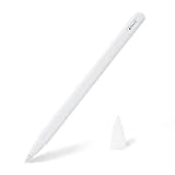 KELIFANG Silicone Case Sleeve Cover Compatible Apple Pencil 2nd Generation, Protective Skin Holder Grip and Tip Cap Accessories Compatible iPad Pro 11 12.9 inch, White