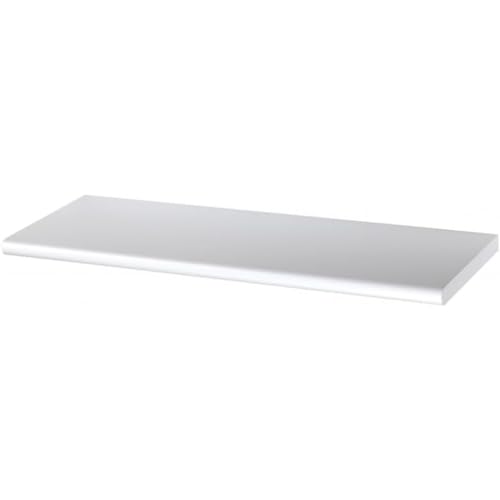 LoviStore Mensola da Muro In Legno con Bordo Arrotondato Sospesa