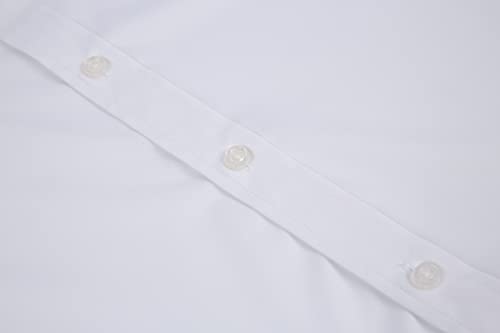 Alex Vando Mens Bamboo Dress Shirts Wrinkle Free Regular Fit Stretch Button Down Shirt