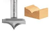 Amana Tool - 49570 Carbide Tipped Plunge Ovolo with Center Pt 23/32 Radius x 1-3/4 Dia x 2