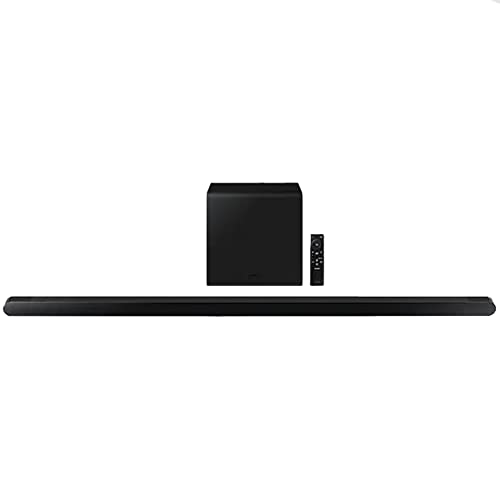 Image of Samsung HW-S800B 3.2.1ch Soundbar with Wireless Dolby Atmos DTS:X, Black (2022) HW-S800B /ZA Bundle with Sony RF400 Wireless Home Theater Headphones and 2 Deco Gear HDMI Cables