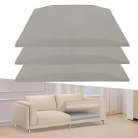 maxant Soporte de cojín para sofá, 2/3 piezas de espuma de alta densidad, reemplazo de reparación de hundimiento, asiento curvo de muebles debajo del cojín, 2/3 piezas, almohadilla de ahorro de sofá