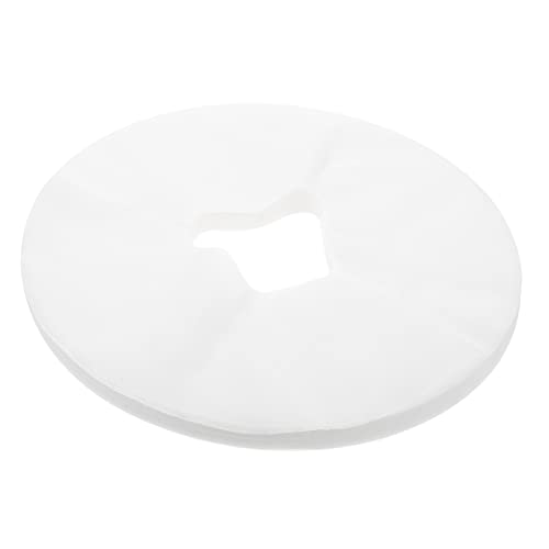 SOESFOUFU 100pcs Disposable Pedal Pillow Cushion for Massage Table Non-woven Face Covers Spa Use