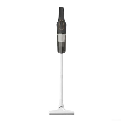 Cordless Vacuum Cleaner with Powerful Suction Motor Lightweight Design USB Charging for Multi for Surface Floor Carpet Dust Deep Clean(A-Black)