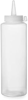 HENDI Dyspensery do zimnych sosów - 0.2 L - Transparentny - ø50x(H)185mm