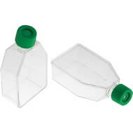 Celltreat 229350 Tissue Culture Treated Flask, Plug Seal Cap, Sterile, 600mL Capacity, 182cm2 Size (Case of 40)